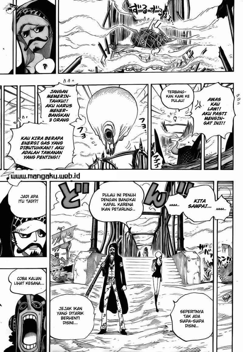 One Piece Chapter 710 page 12