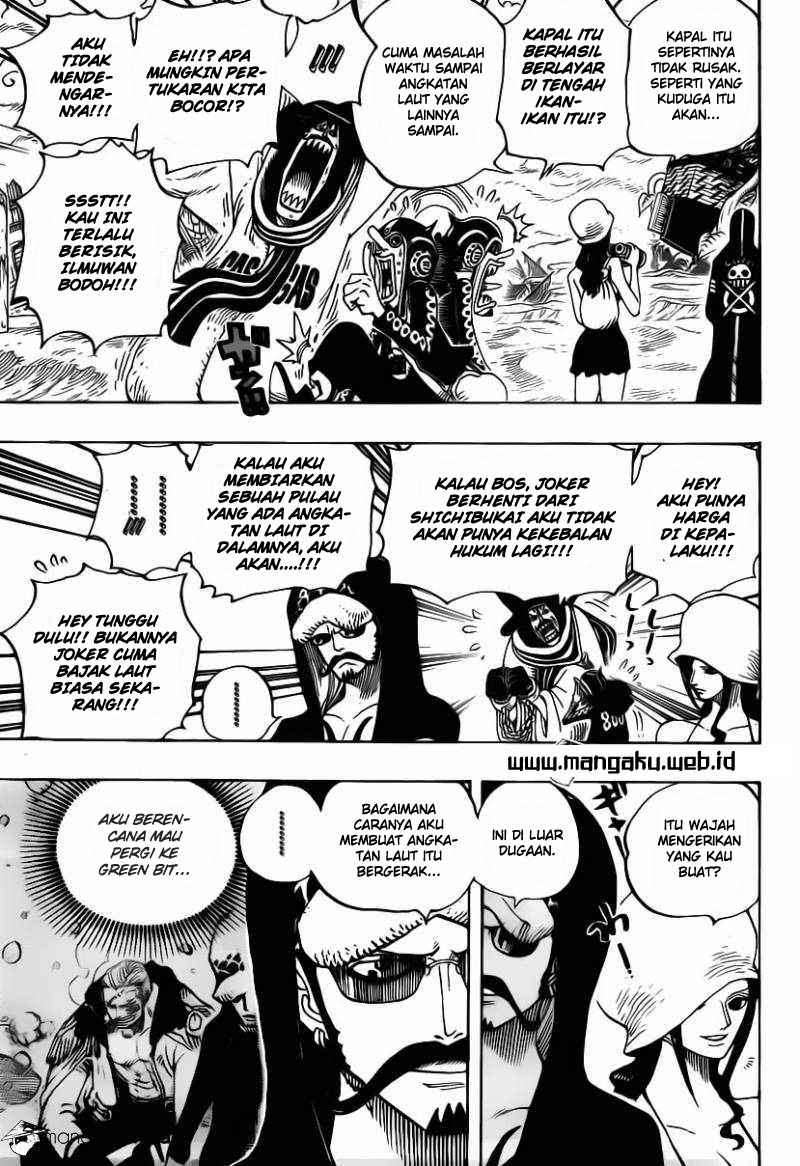 One Piece Chapter 710 page 15