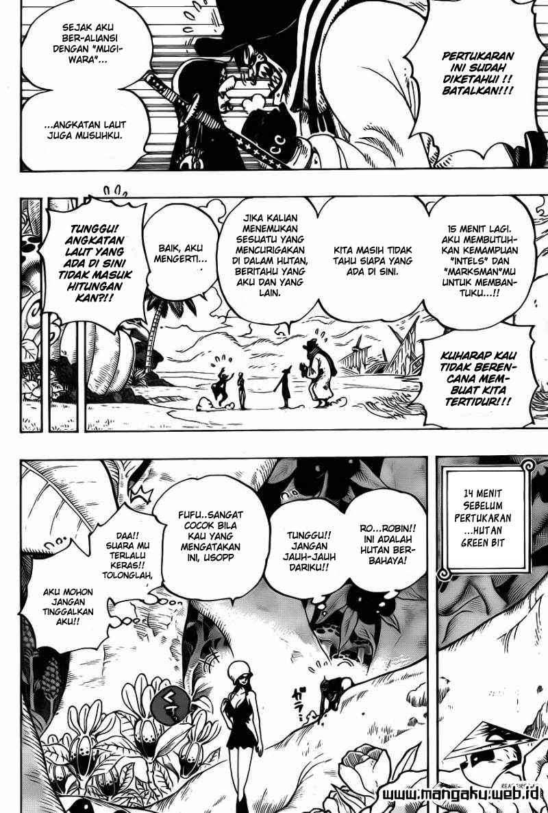 One Piece Chapter 710 page 16