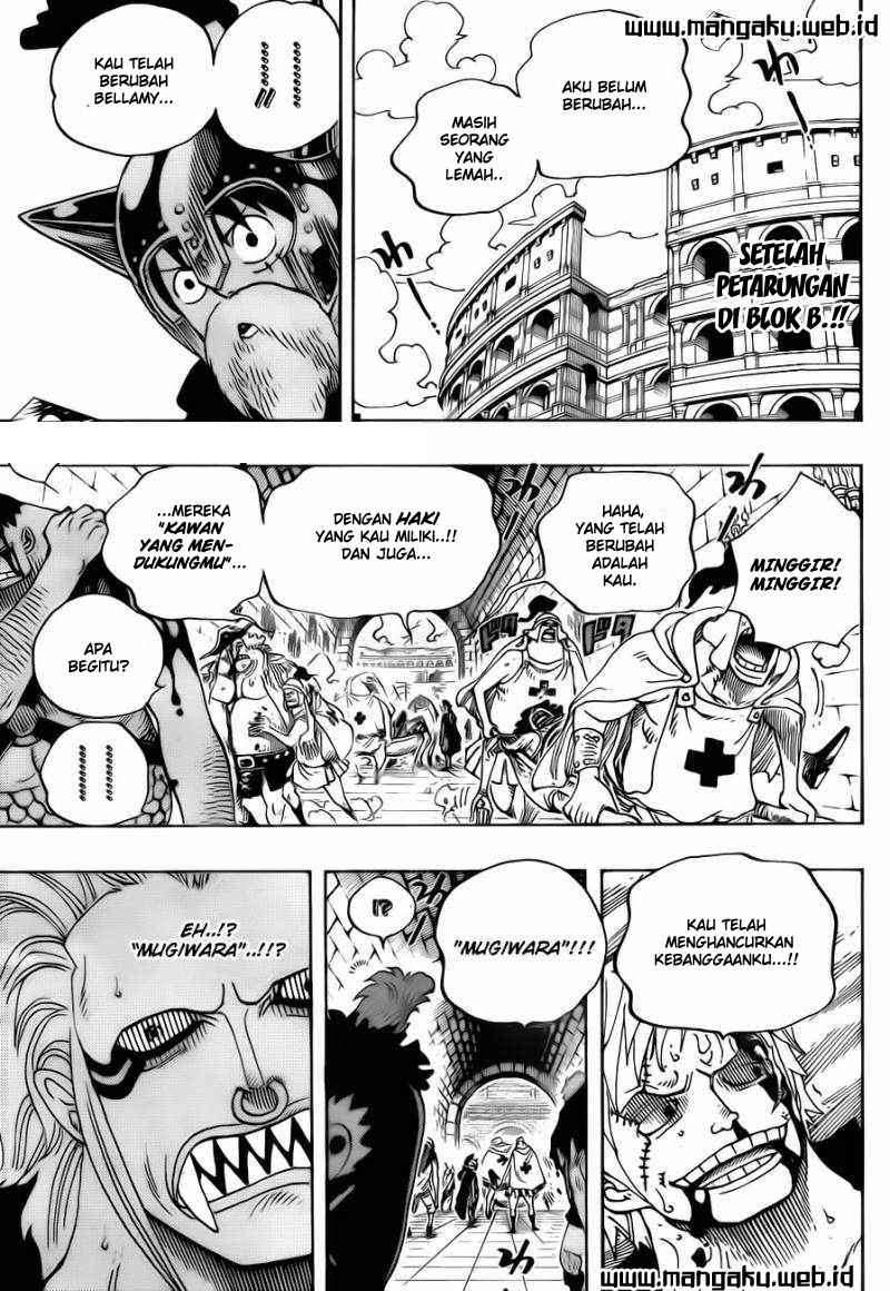 One Piece Chapter 710 page 4