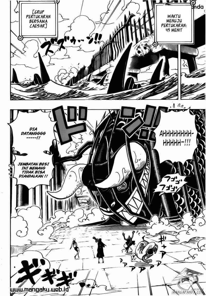 One Piece Chapter 710 page 5