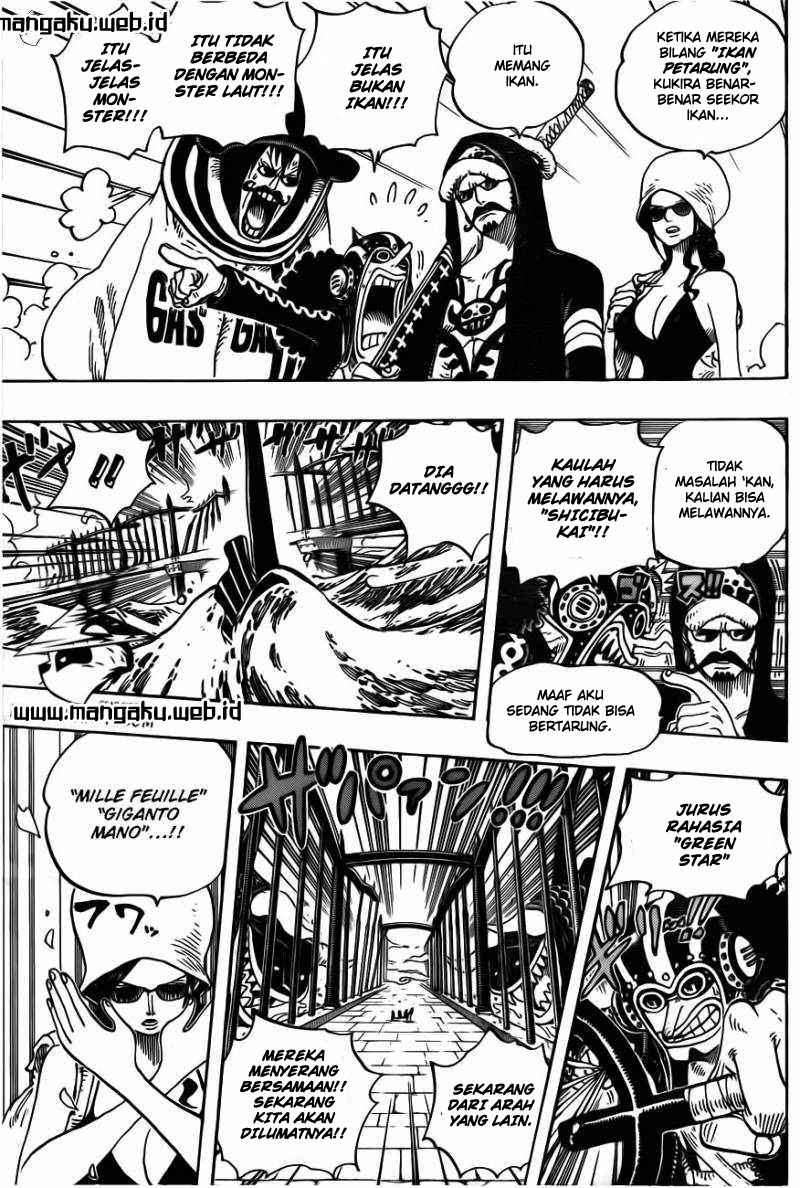 One Piece Chapter 710 page 6