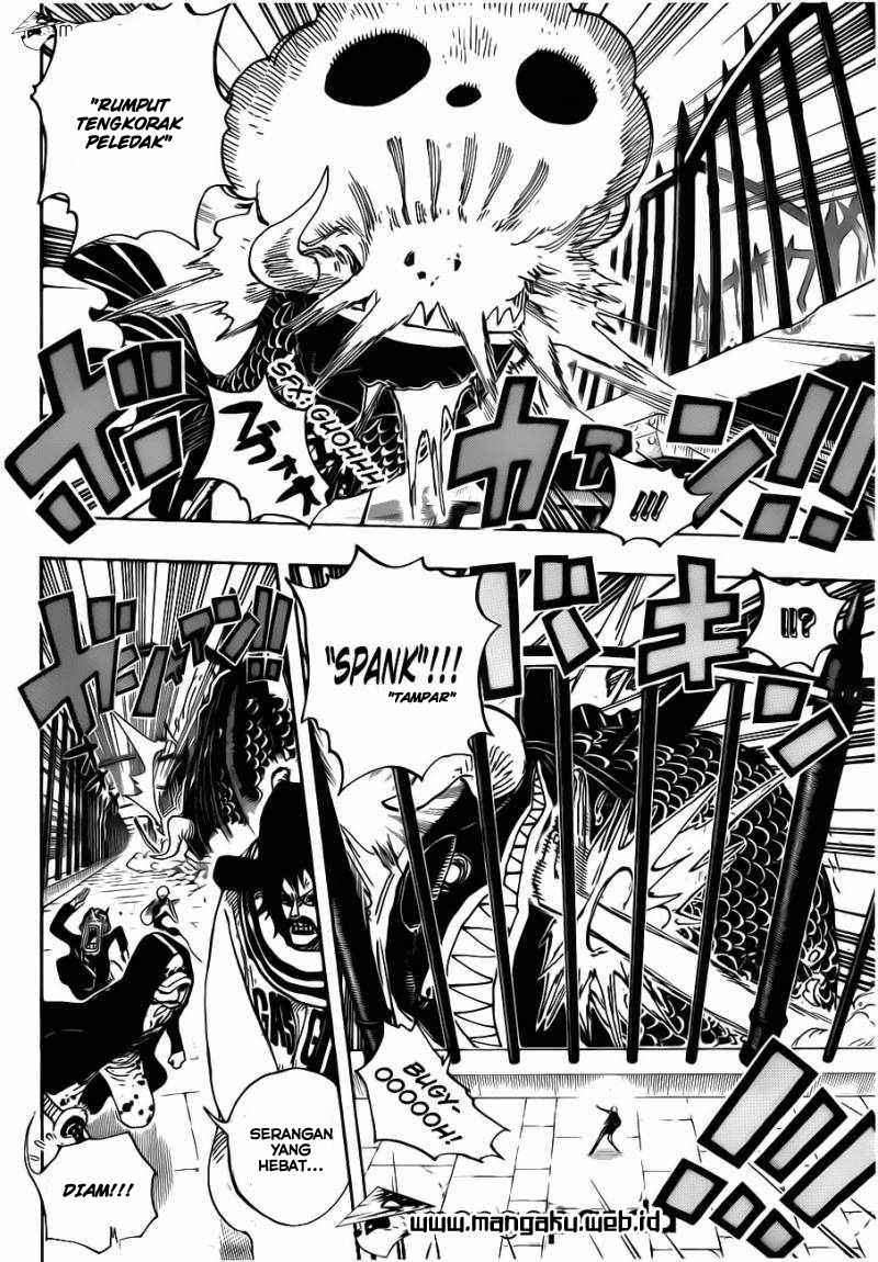 One Piece Chapter 710 page 7