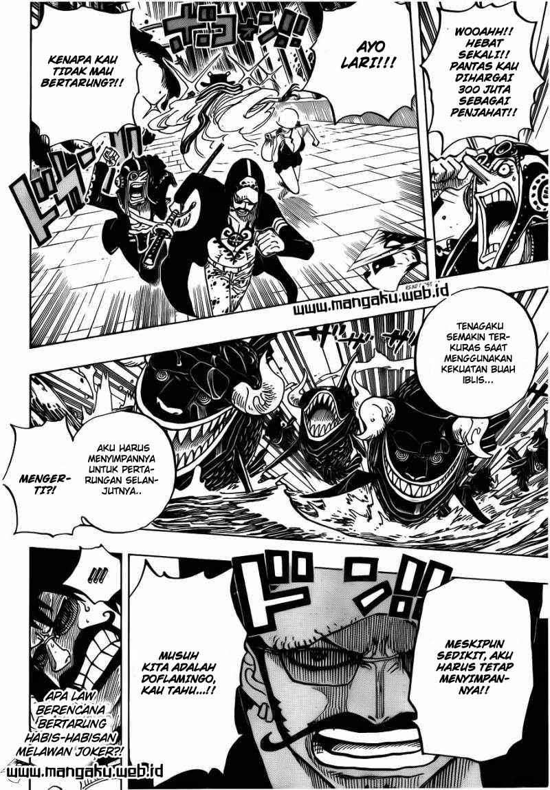 One Piece Chapter 710 page 9