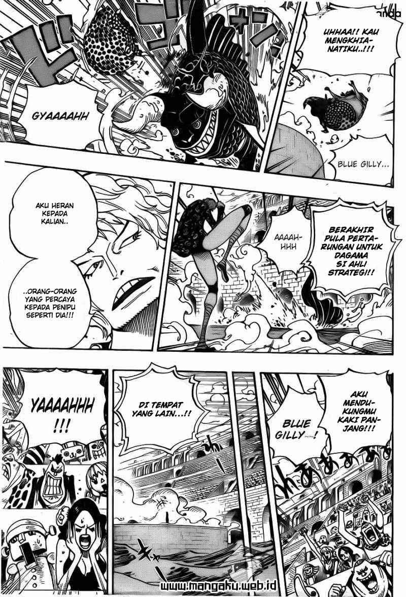 One Piece Chapter 709 page 10