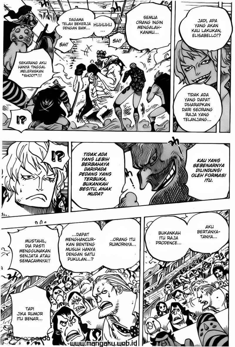 One Piece Chapter 709 page 12