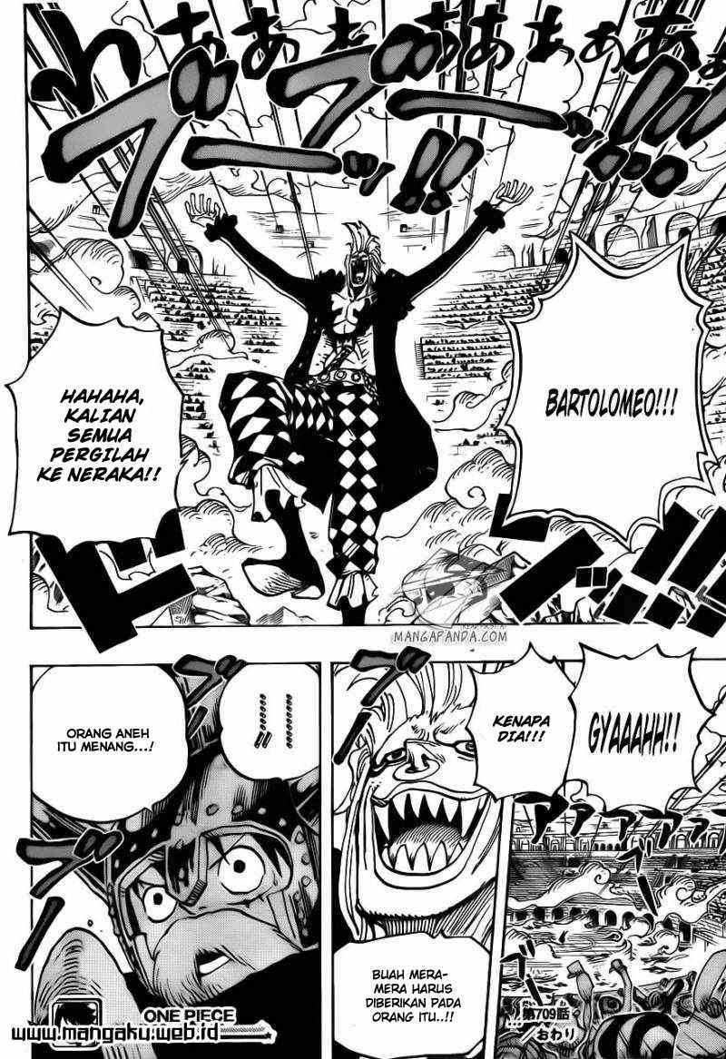 One Piece Chapter 709 page 20