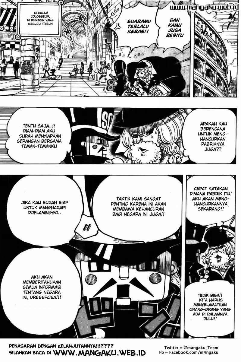 One Piece Chapter 709 page 21