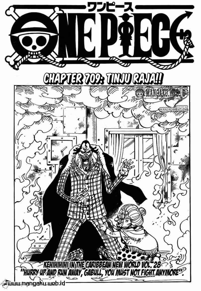 One Piece Chapter 709 page 4