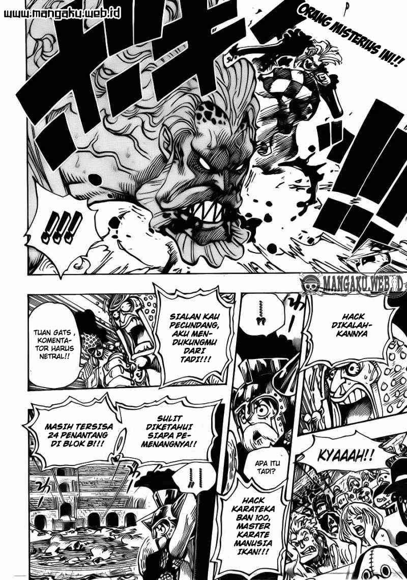 One Piece Chapter 709 page 5