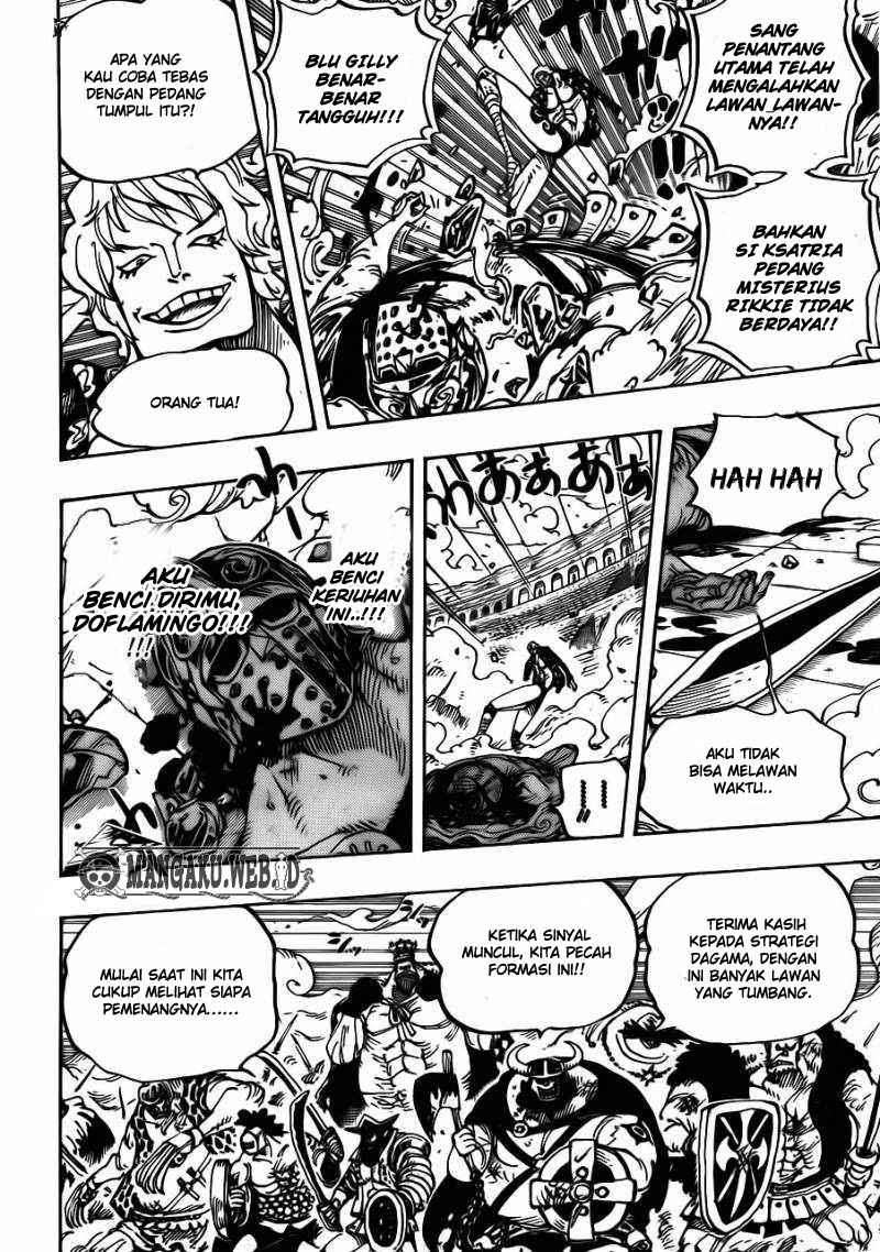 One Piece Chapter 709 page 7