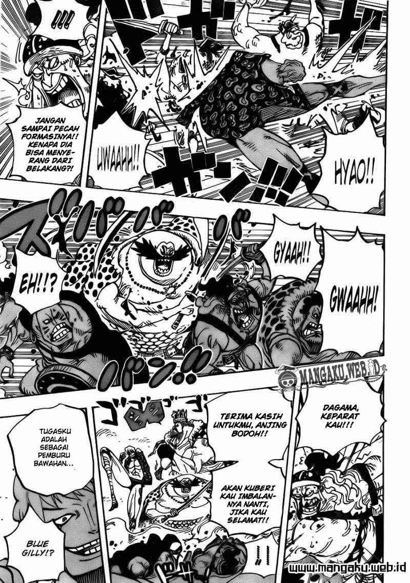 One Piece Chapter 709 page 8