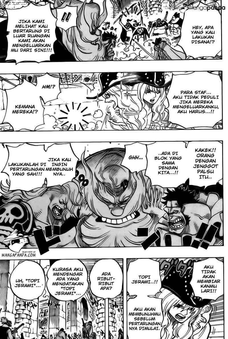 One Piece Chapter 708 page 11