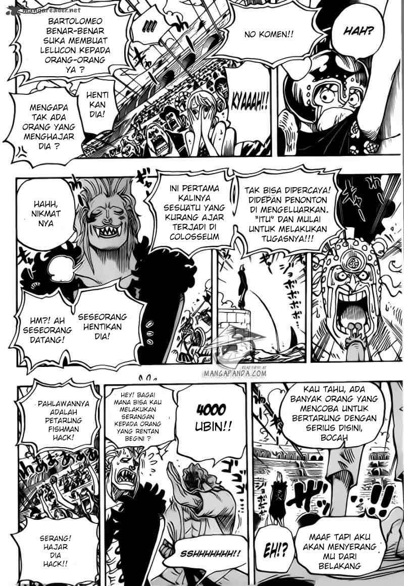 One Piece Chapter 708 page 16