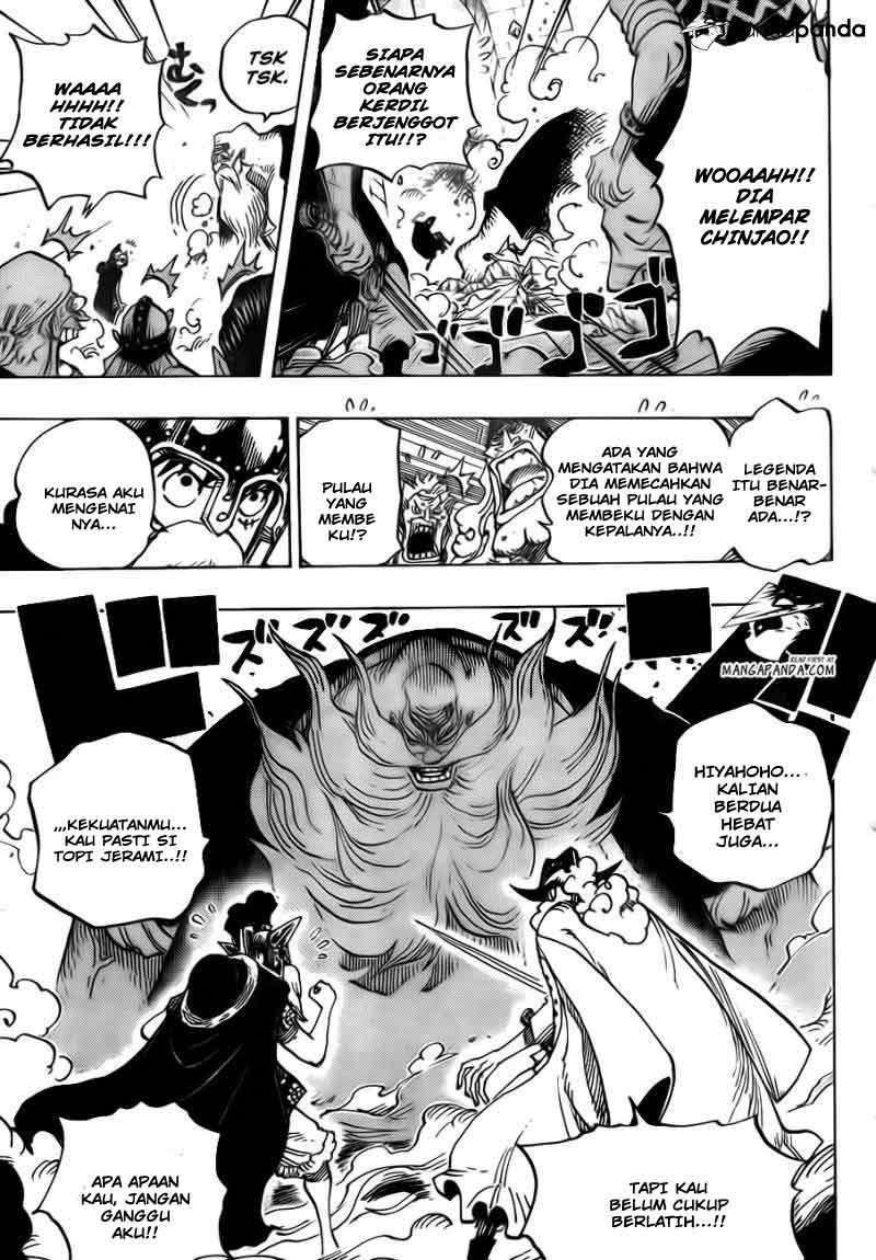One Piece Chapter 708 page 9