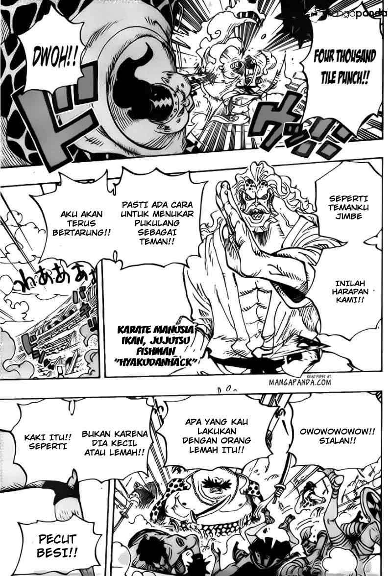 One Piece Chapter 707 page 12