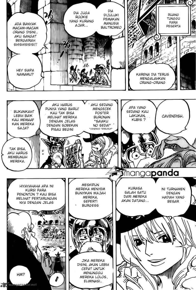 One Piece Chapter 707 page 16