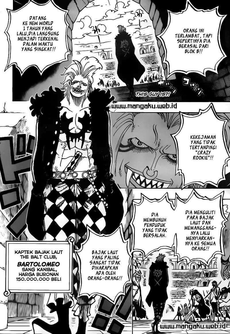 One Piece Chapter 706 page 3