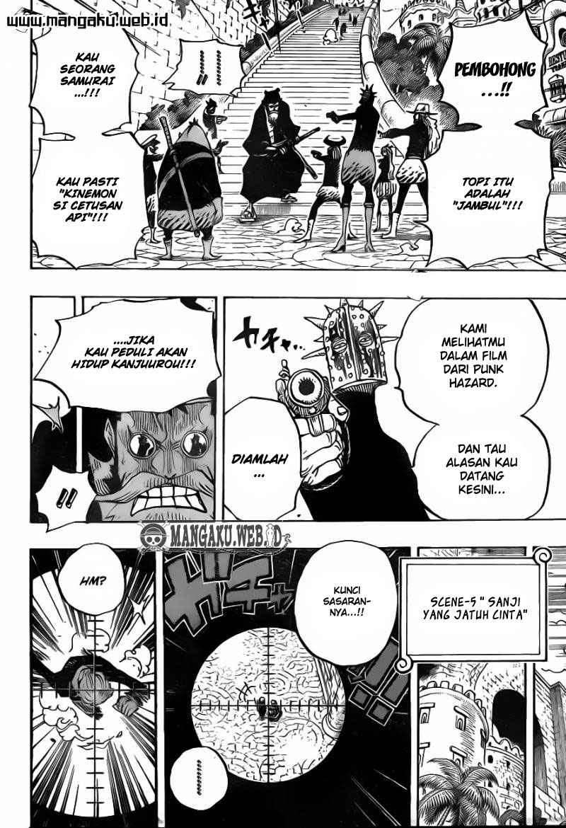 One Piece Chapter 705 page 16