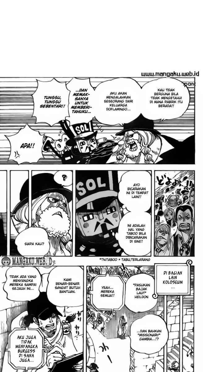 One Piece Chapter 705 page 5