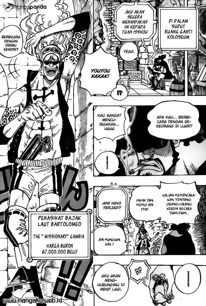 One Piece Chapter 705 page 6