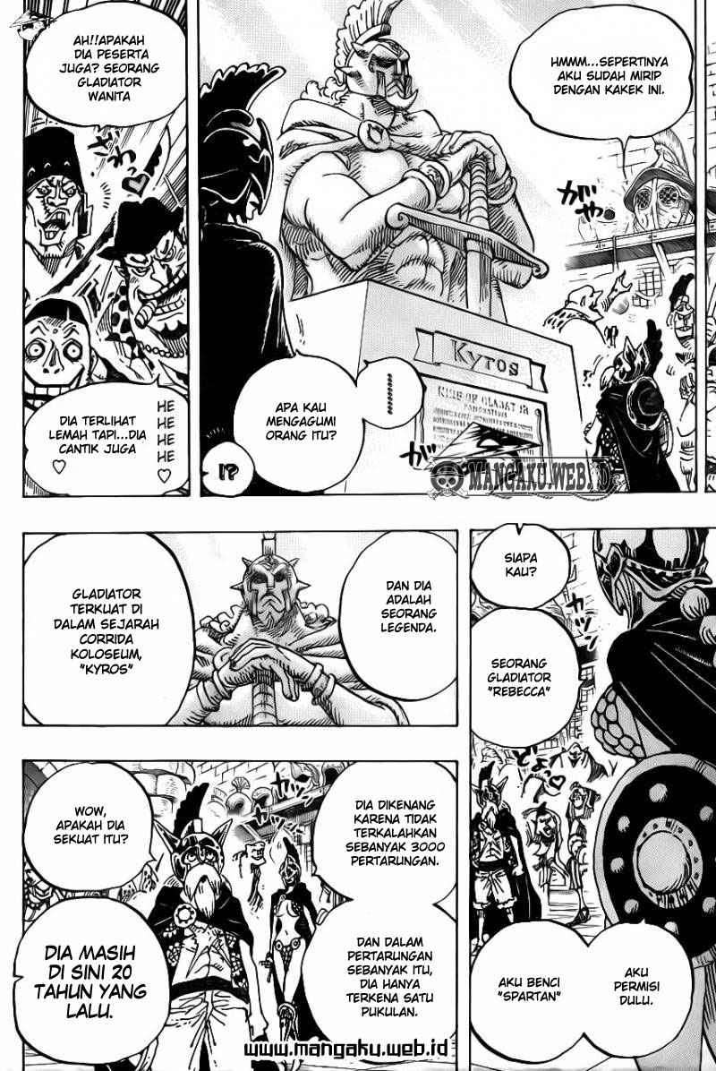 One Piece Chapter 704 page 16