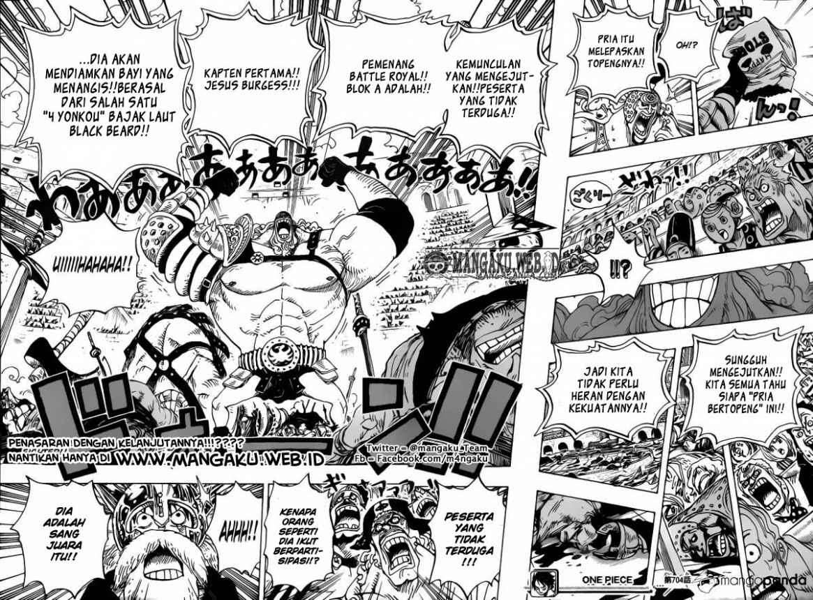 One Piece Chapter 704 page 20