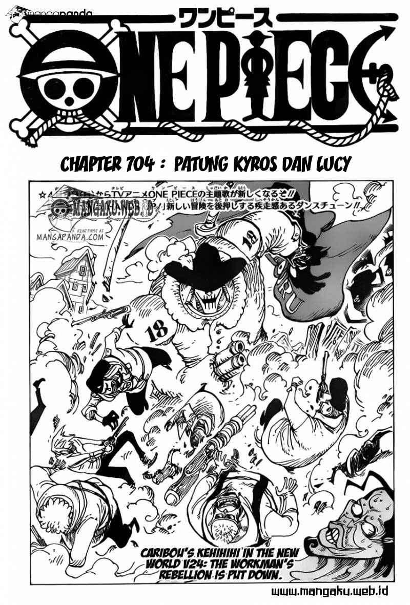 One Piece Chapter 704 page 3