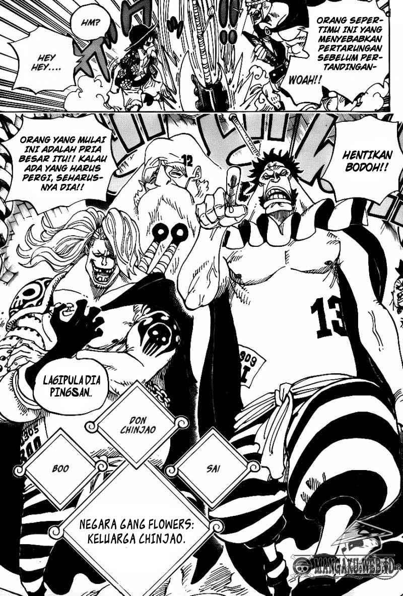 One Piece Chapter 704 page 5