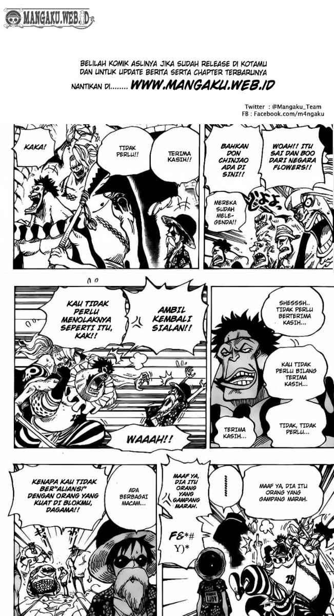 One Piece Chapter 704 page 6