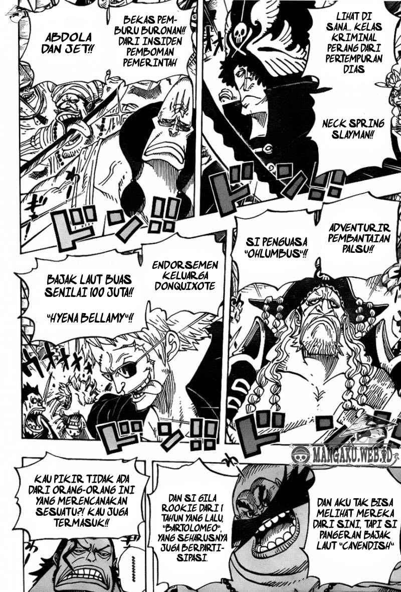One Piece Chapter 704 page 8