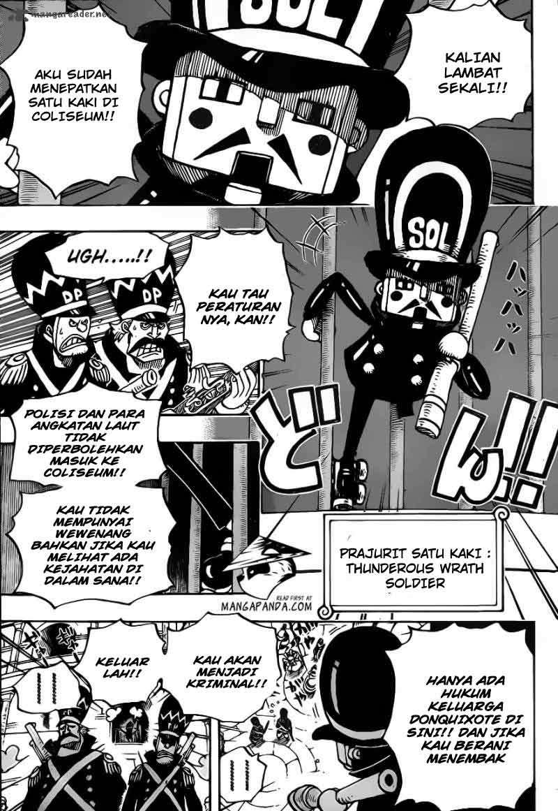 One Piece Chapter 703 page 14