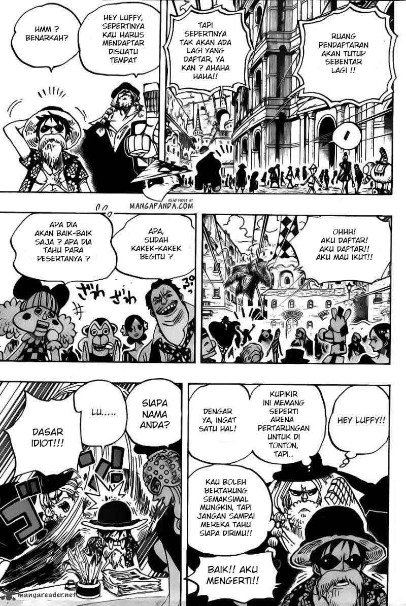 One Piece Chapter 703 page 16