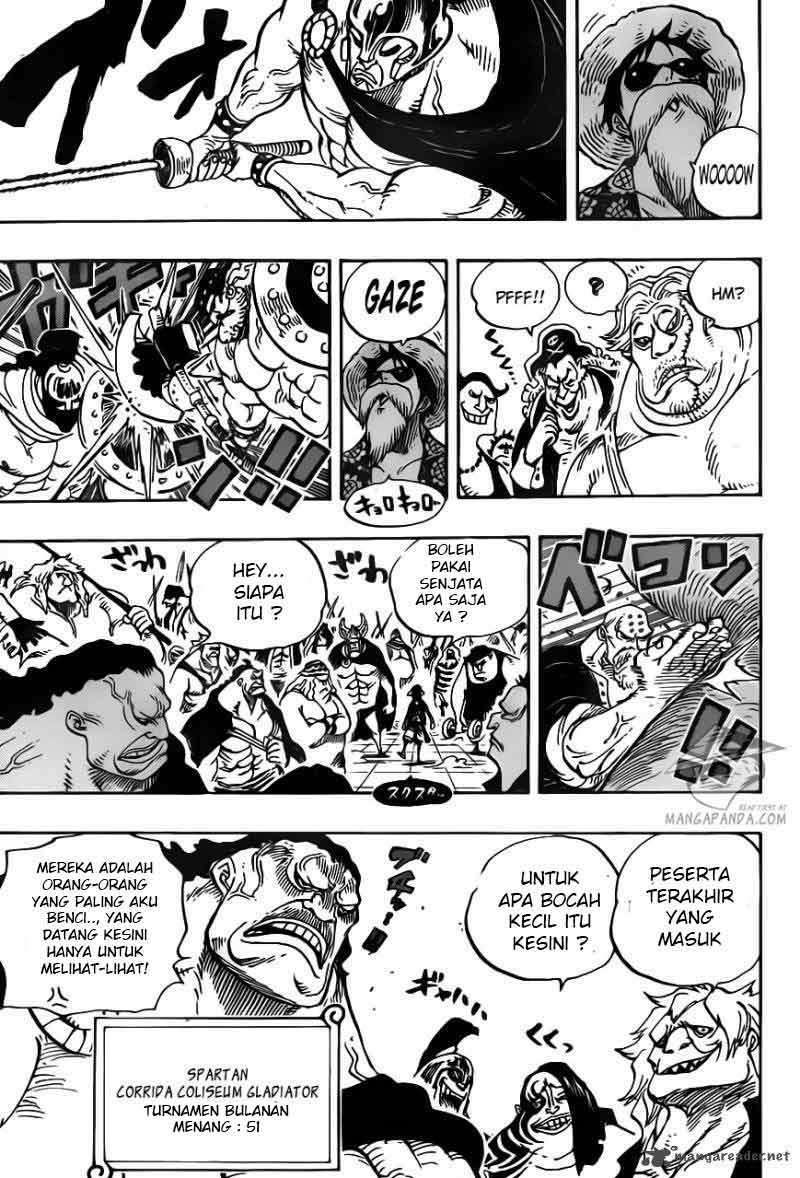 One Piece Chapter 703 page 18