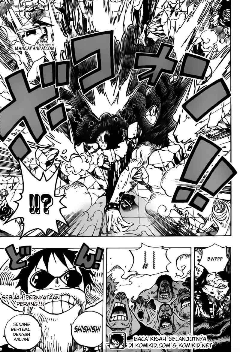 One Piece Chapter 703 page 20