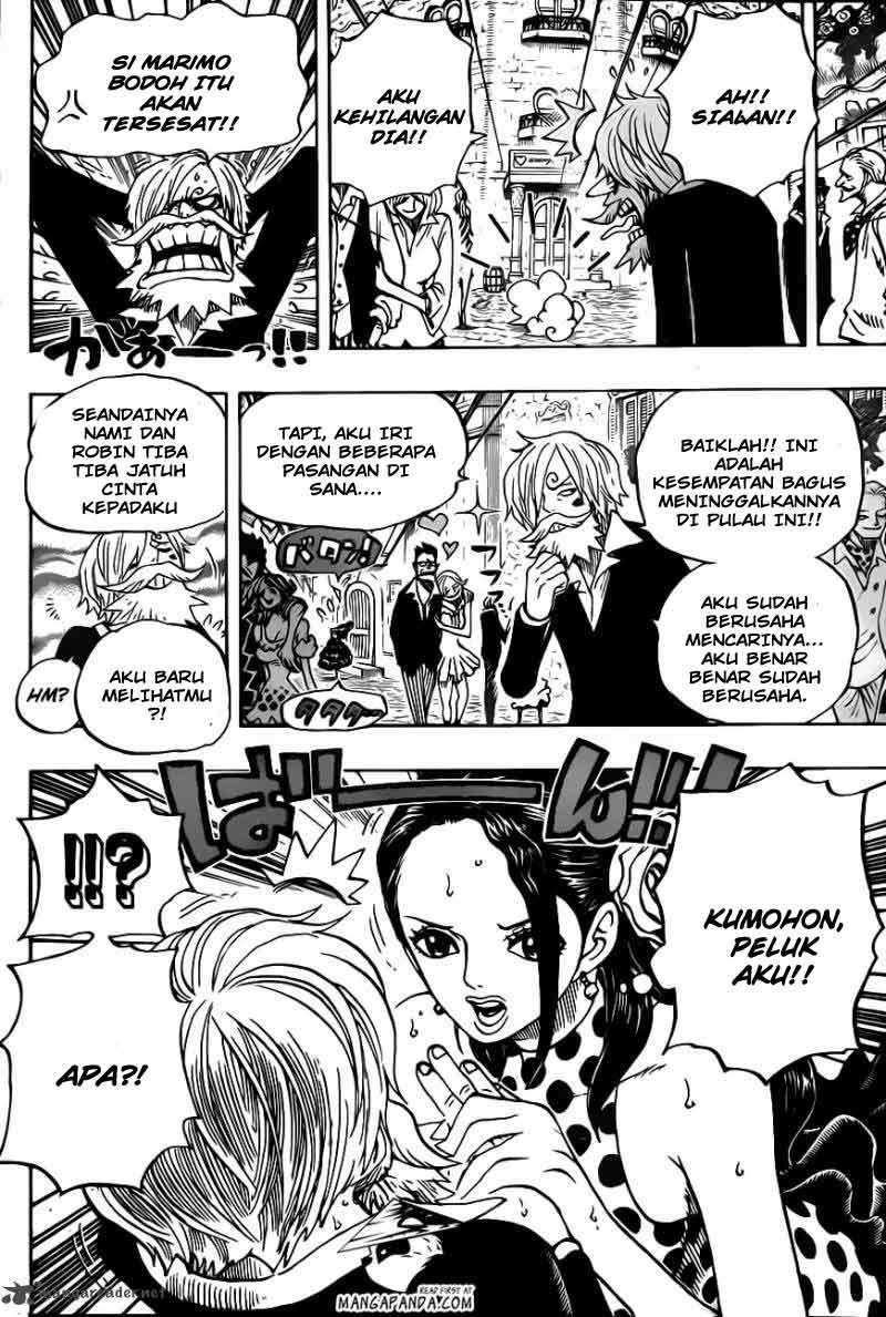 One Piece Chapter 703 page 9