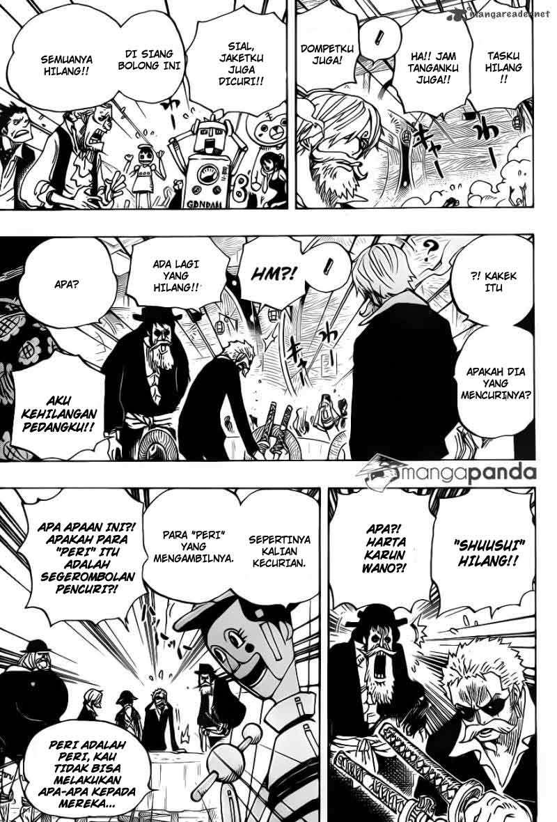 One Piece Chapter 702 page 7