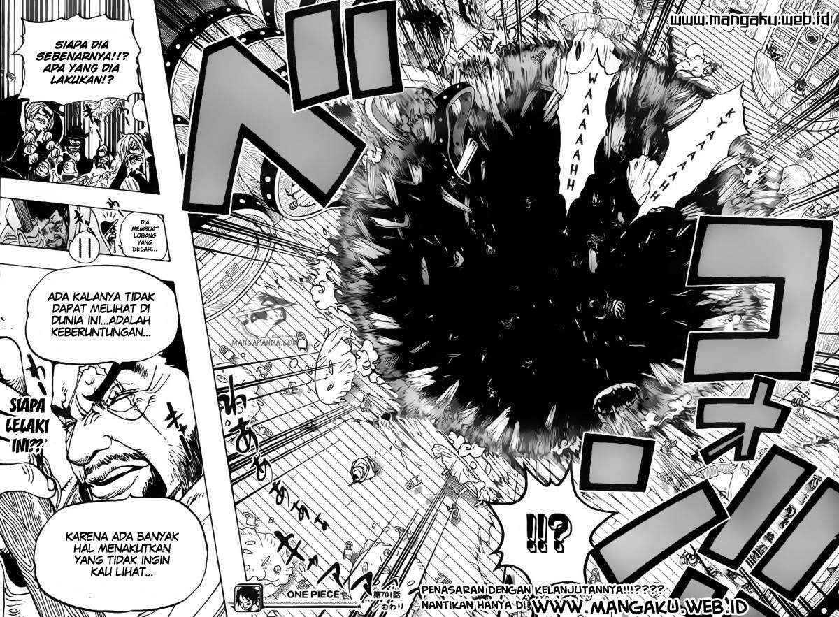 One Piece Chapter 701 page 19