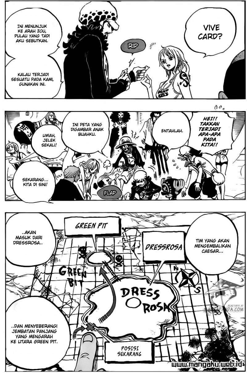 One Piece Chapter 701 page 7