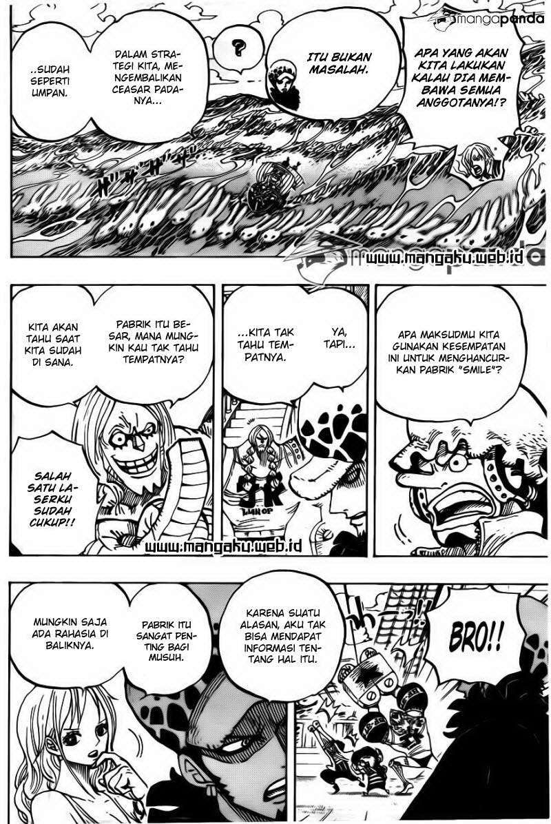 One Piece Chapter 700 page 11