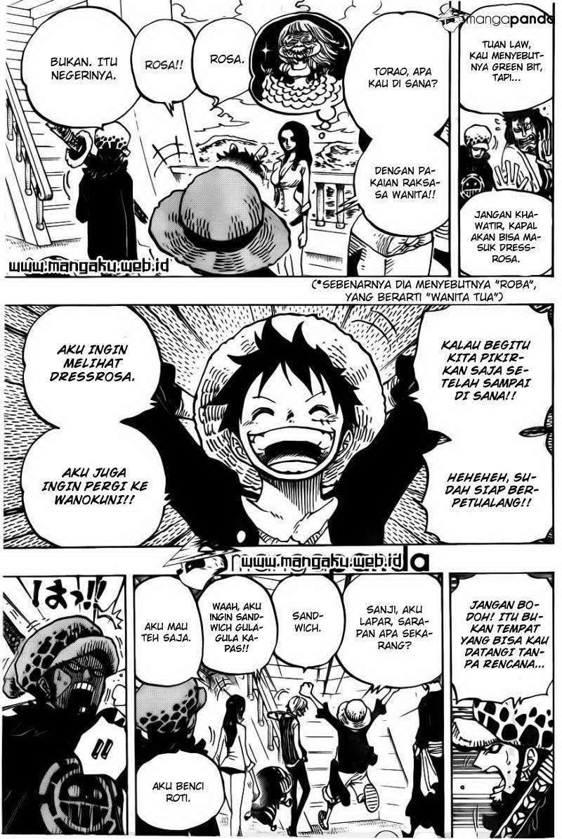 One Piece Chapter 700 page 12