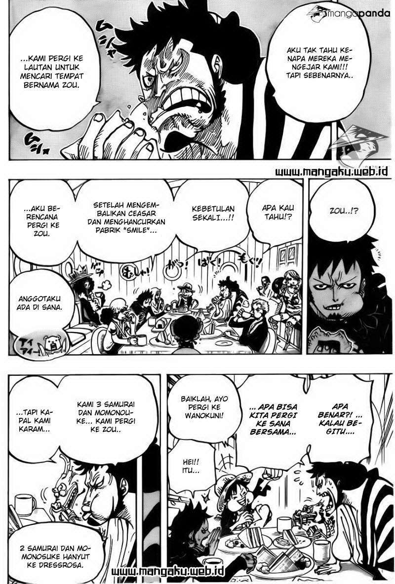 One Piece Chapter 700 page 13