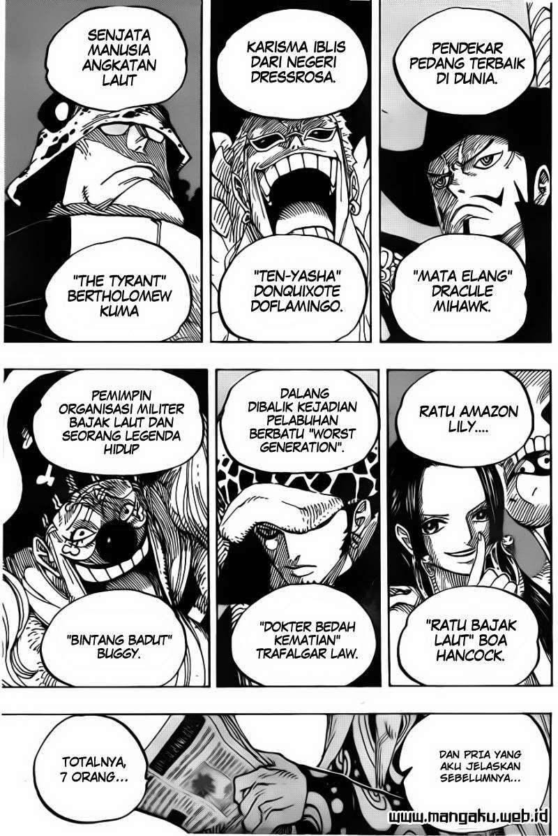 One Piece Chapter 700 page 16
