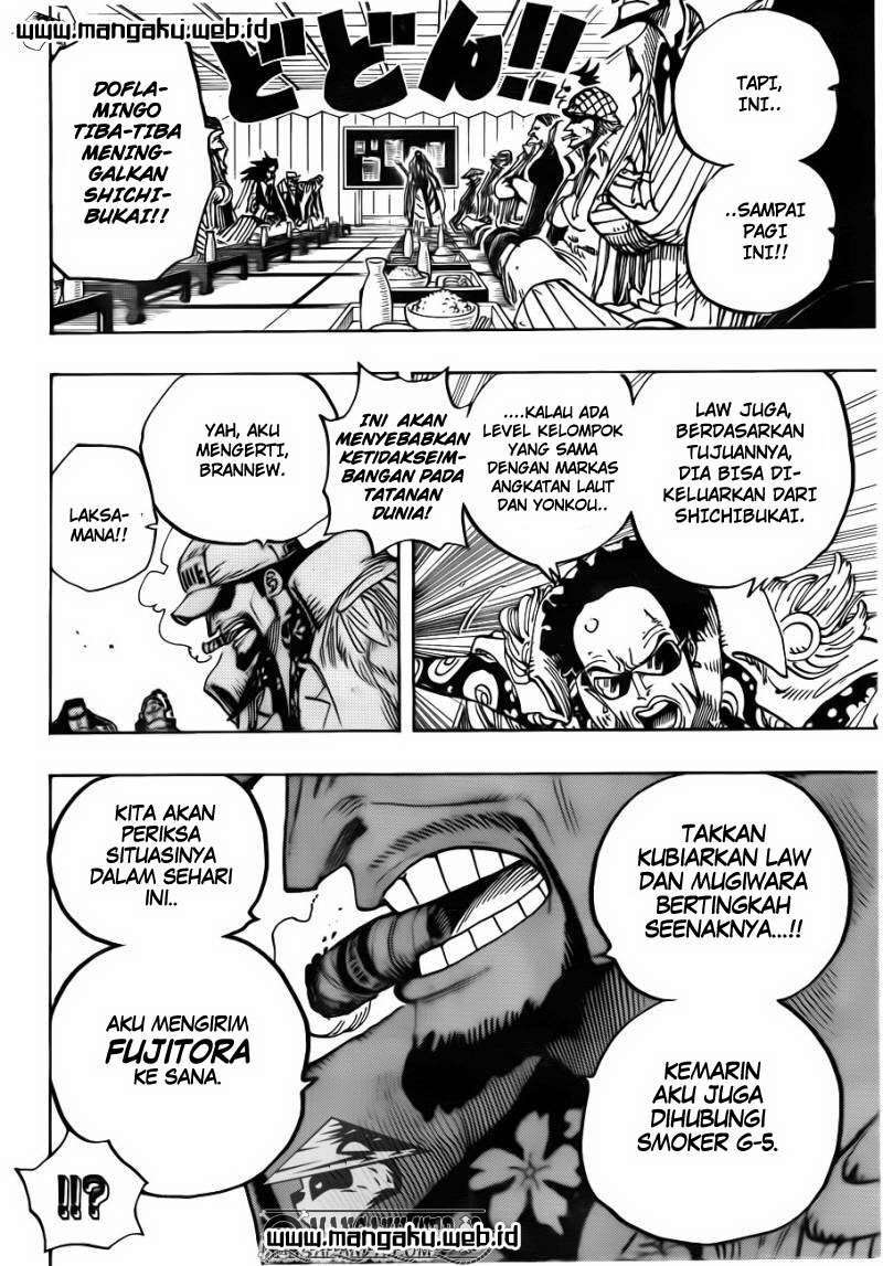 One Piece Chapter 700 page 17