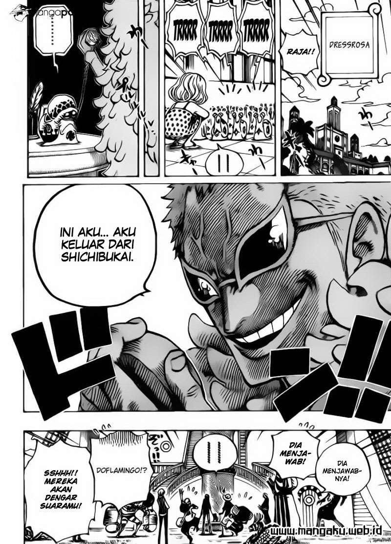 One Piece Chapter 700 page 7