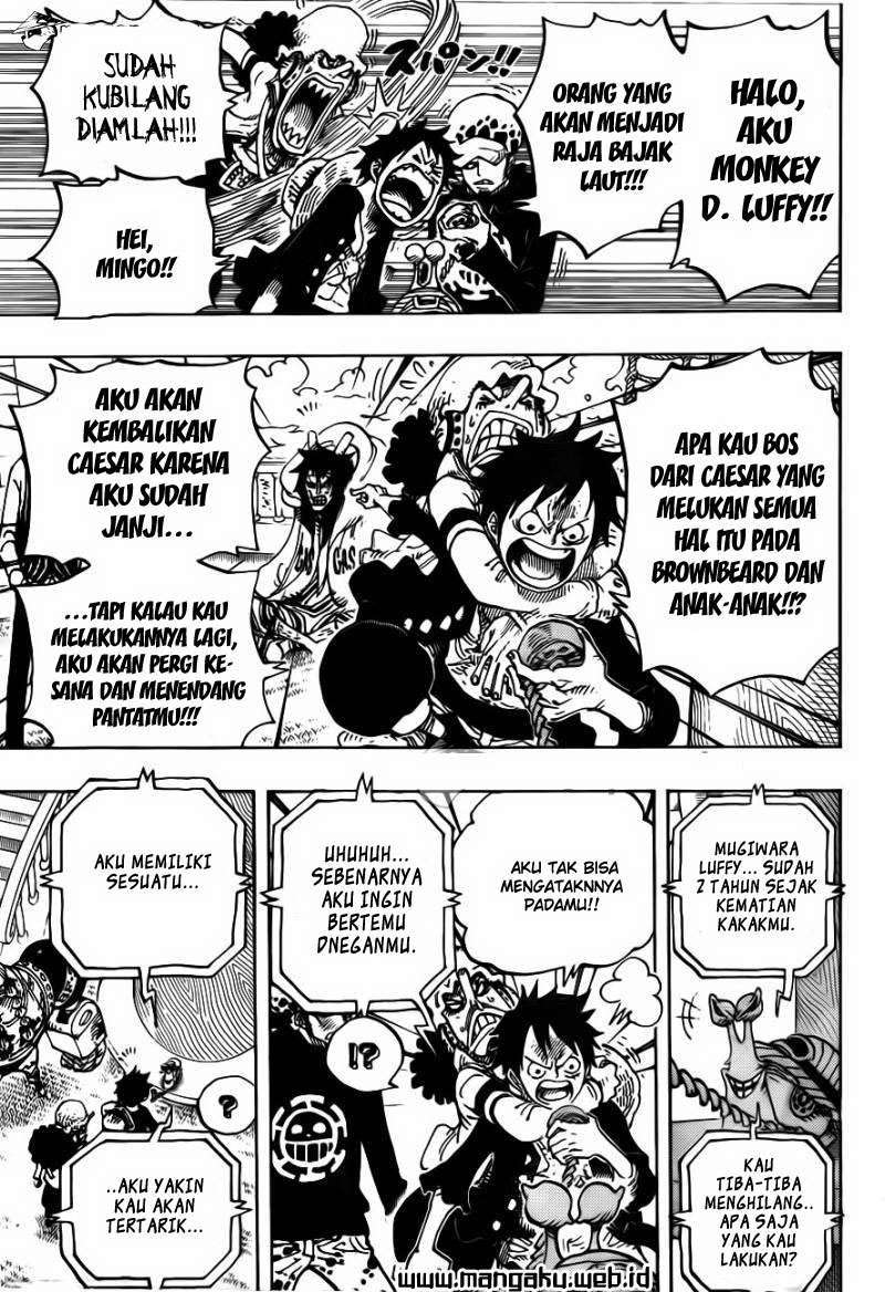 One Piece Chapter 700 page 8