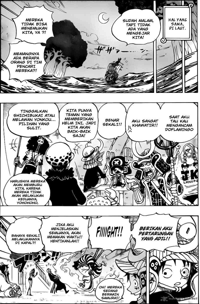 One Piece Chapter 699 page 12