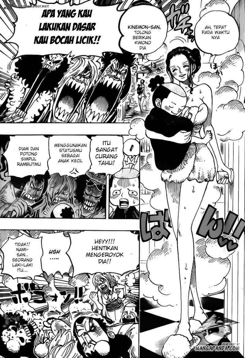 One Piece Chapter 699 page 14