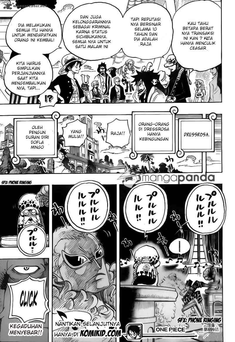 One Piece Chapter 699 page 20