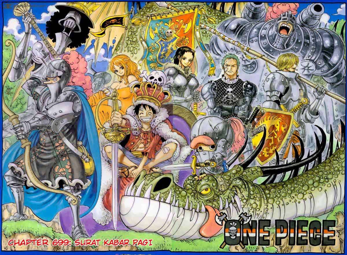 One Piece Chapter 699 page 3